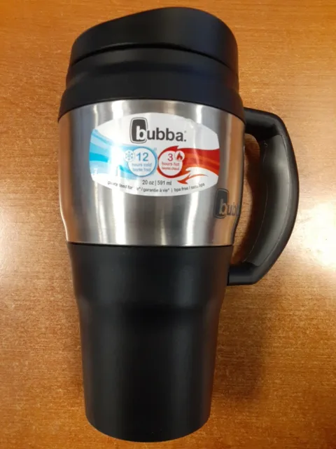 Bubba Classic Insulated Travel Coffee/Drink Mug, 20 oz Black  E6C