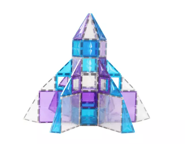 Frozen Ice Magnetic Tile Geometric Building Blocks Mathematics Construction Toy 3