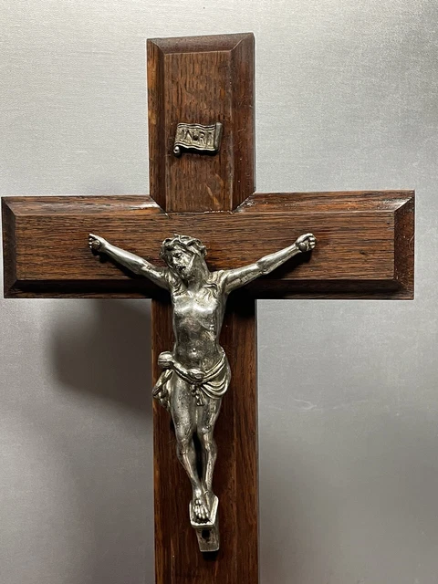 La Balestra Crocifisso da Parete - Artigianale Made in Italy Cristo e INRI Placcati Argento 999 - Crocifissi da Parete in Legno, Cura e Precisione dei dettagli di Gesù Crocifisso - 30 La Balestra Crocifisso da Parete - Artigianale Made in Italy Cristo e INRI Placcati Argento 999 - Crocifissi da Parete in Legno, Cura e Precisione dei dettagli di Gesù Crocifisso - 30
