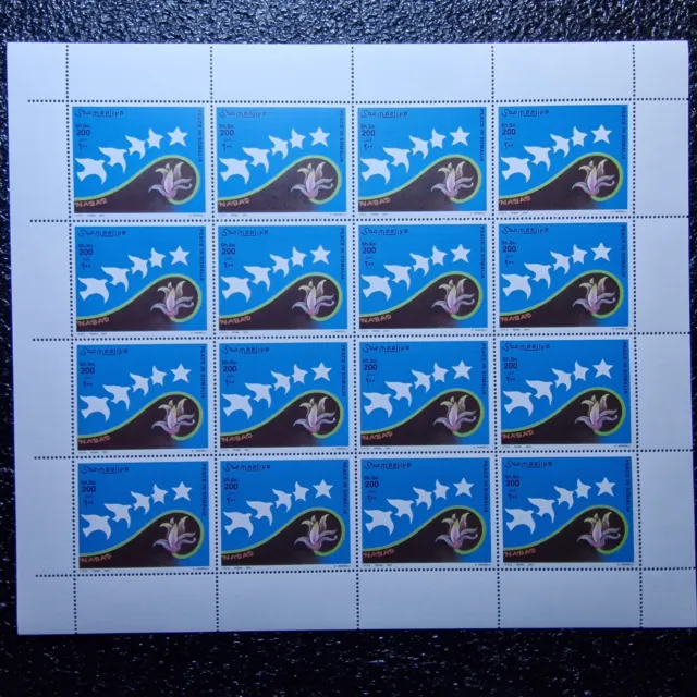 Somali - Birds - Full Sheet - MNH - 16 Stamps