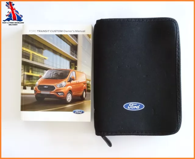 Genuine Ford Transit Custom 2017-2023 Handbook Owners Manual Navi Sync Pack