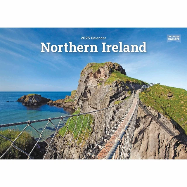 NORTHERN IRELAND A5 Calendar 2025 Regional Month To View £7.98