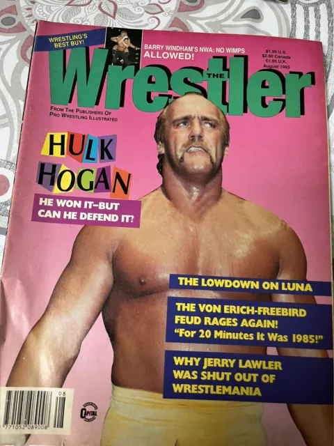 The Wrestler Magazine August 1993 Hulk Hogan