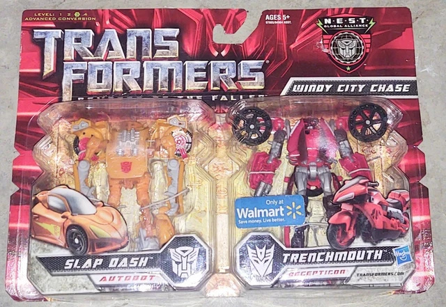 Transformers Dashtracker TRANSFORMERS REVENGE OF The Caído Bofetada Dash Trenchmouth Nuevo Scout ...