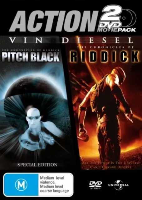 The Chronicles Of Riddick & Pitch Black (DVD)  Vin Diesel - (L6)