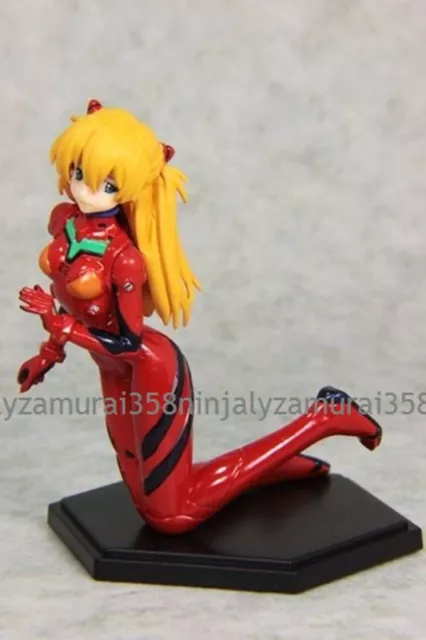 Evangelion Asuka Langley promo figure plug suit ver.3 mini official Kaiyodo