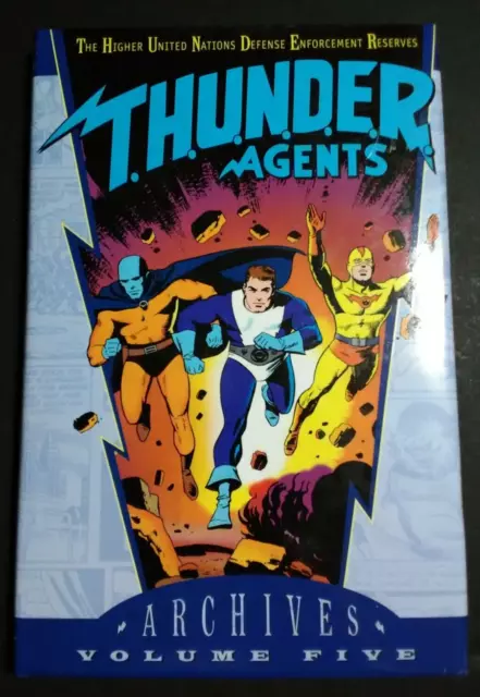 THUNDER AGENTS ARCHIVES v5; 216 pg DC Comic Silver Age Graphic Novel;  $50 msrp!