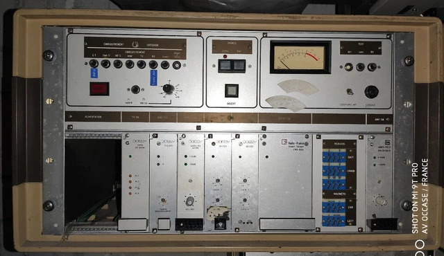Lot Rack / Modules Divers Pour Radio Broadcast – Marques Boissy, Girardin – Occasion