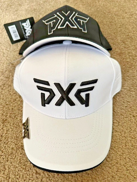 Cappello berretto golf PXG verde nero regolabile taglia unica adatto