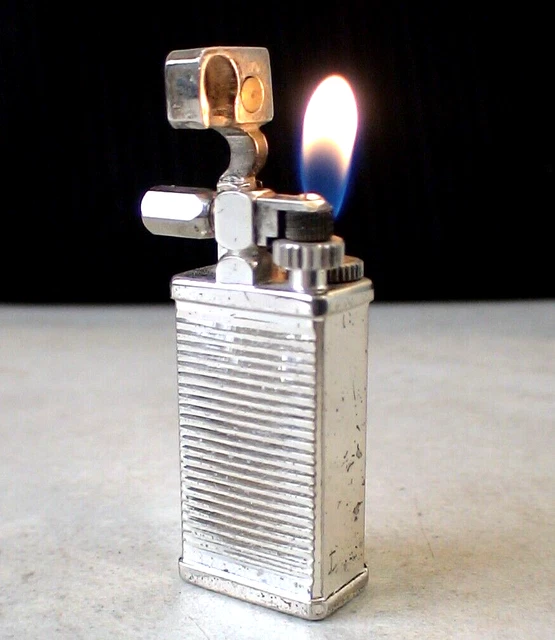 briquet-ancien-sfr-fresh-tom-pouce-vintage-gas-lighter-feuerzeug