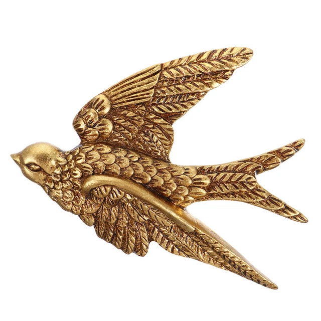 schlucken Vogel Skulptur Swallow Wand Dekoration Vogel Kunst Wand 3
