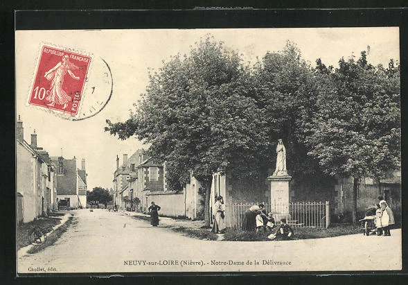 CPA Neuvy-sur-Loire, Notre-Dame de la Déiverance