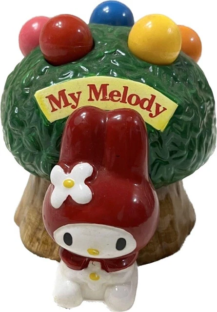 Sanrio Vintage My Melody Ceramic Tree Figure With Pen 1999’s