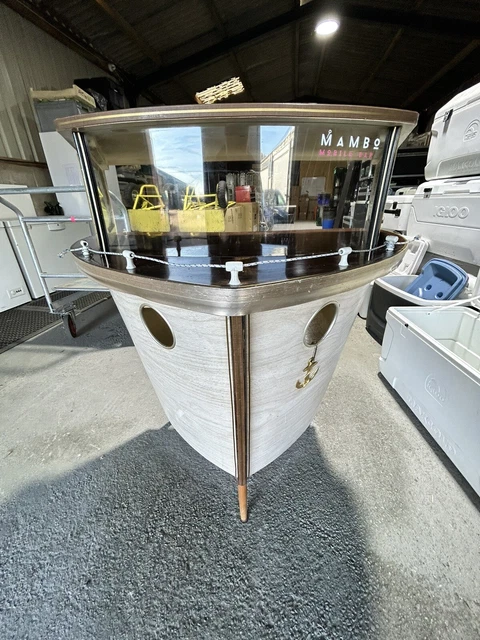 1970 vintage Boat Bar  ⛴️ Cocktail bar 🍹