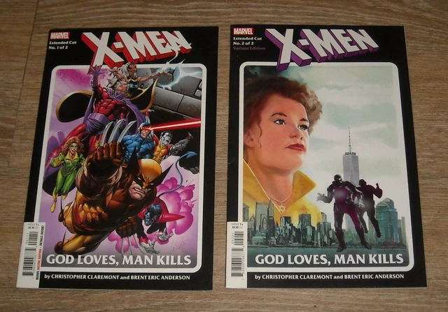 X Men - God Loves, Man Kills Complete Mini Series # 1 & 2 Marvel Comics 2020
