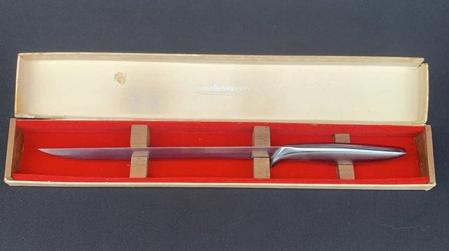 Vintage Gerber Legendary Blades Carving Knife Balmung MINT in Box 9”.