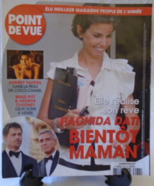 POINT DE VUE 3137 Dati Pitt Clooney Polo Santo Sospir Cocteau Laforet Tautou