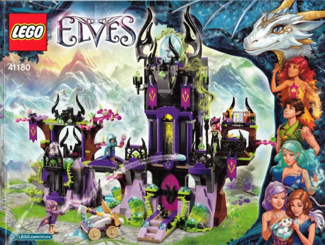 LEGO ELVES RAGANA'S MAGIC SHADOW CASTLE WITH INSTRUCTIONS. SET No 41180