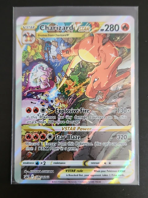 CHARIZARD V STAR SWSH262 - Charizard UPC Box Promo - NM $26.49 ...