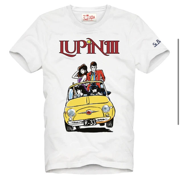 Mc2 SAINT BARTH T-SHIRT TAGLIA XL UOMO LUPIN III SPECIAL EDITION