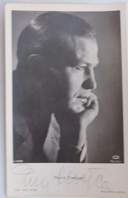 29023 Autograph Photo Ak Rene Deltgen Ross Publisher No. 3578 um1935 Film