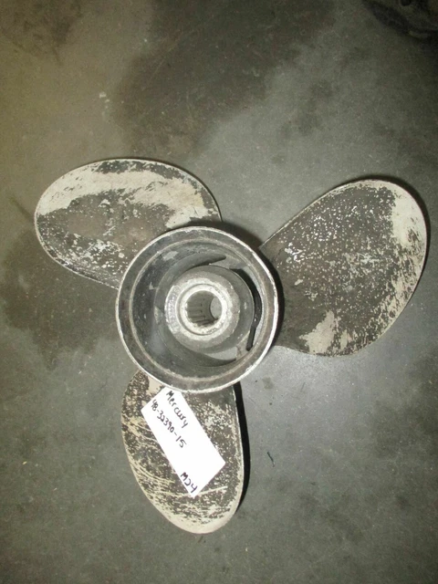 Mercury outboard aluminum propeller 15P (48-32390)