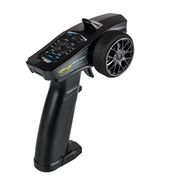 Carson 500500109 Reflex Wheel Start 2.4G Radio grijs - 2,4 GHz afstandsbediening modelbouw, accessoires, ontvanger, RC radio, 2 4 GHz afstandsbediening, trimfunctie Carson 500500109 Reflex Wheel Start 2.4G Radio grijs - 2,4 GHz afstandsbediening modelbouw, accessoires, ontvanger, RC radio, 2 4 GHz afstandsbediening, trimfunctie