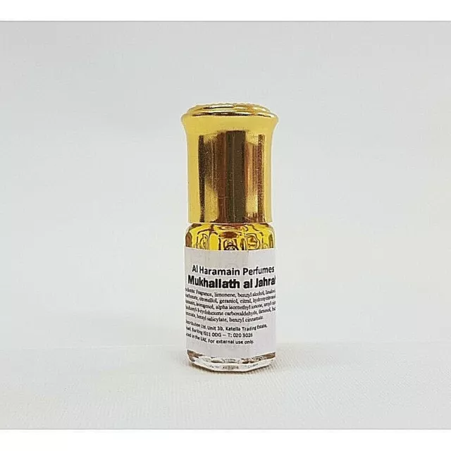 Mukhallath Al Jahrah 3ml Perfume oil by Haramain - Amber, Musk, Jasmine, Floral