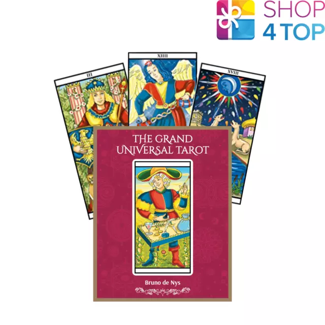 Le Grand Universel Tarot Cartes Pont Schiffer Publishing Bruno De Nys Magic Neuf