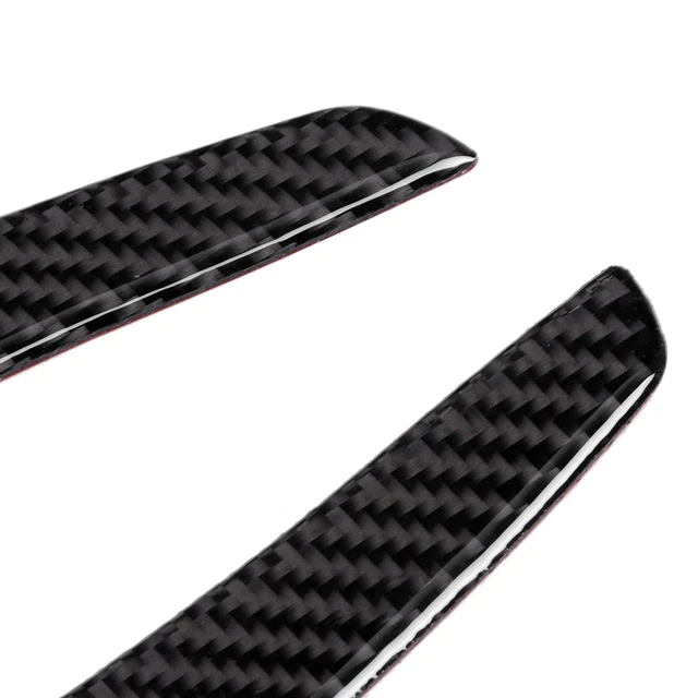 Paire D'enjoliveurs De Phares En Fibre De Carbone Pour Série 3 Coupé E92 06-12