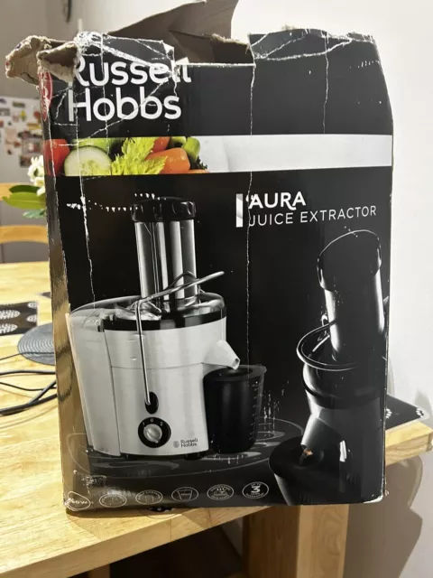 RUSSELL HOBBS Electric 550 1L Spin Juicer Juice Extractor Machine