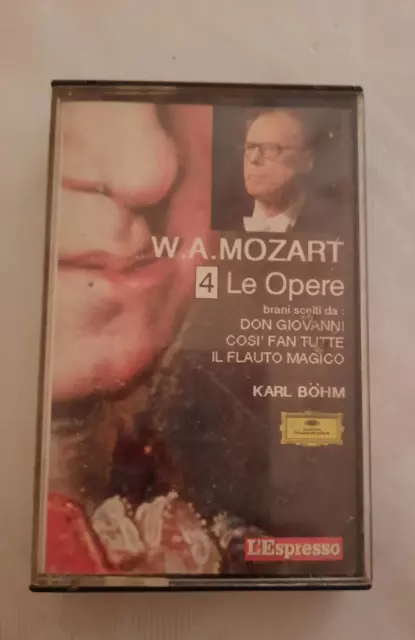 Musicassetta MC - W.A. MOZART 4 LE OPERE -  ORIGINALE