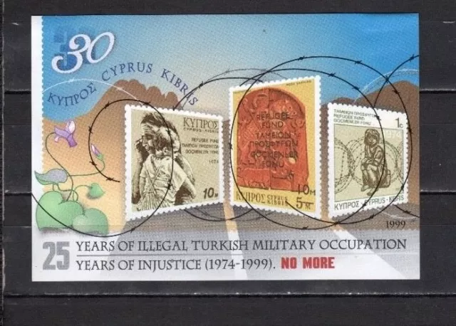 Cyprus -  Early Unused SS MH/OG Stamps