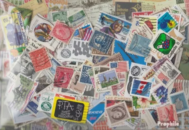 Amérique amérique du nord Timbres 300 différents timbres