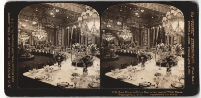 Stereo-Fotografie H. C. White Co., North Bennington, VT, Ansicht Washington, DC