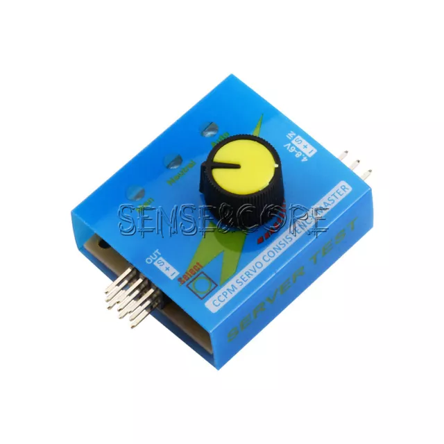 Multi Servo Tester 3CH ECS Consistency Speed Controler Power Channels CCPM