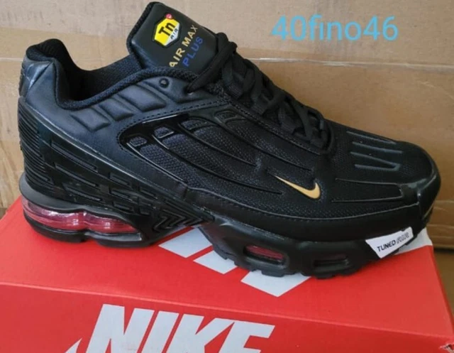 Nike tn squalo nere e oro Clearance