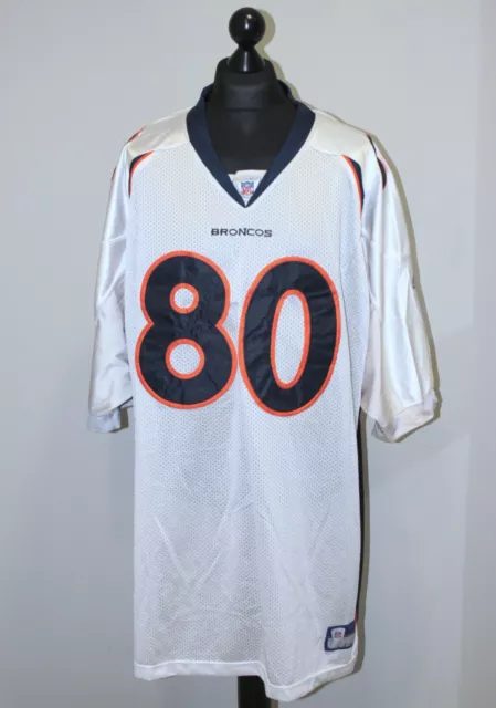 Denver Broncos NFL american football shirt jersey #80 Smith Reebok Size 60