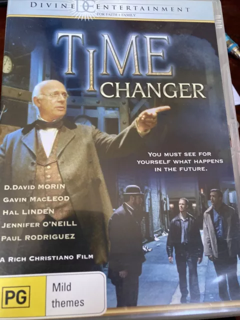 Time Changer DVD NOV1 Christian-values sci fi movie.  Thoughtful stuff
