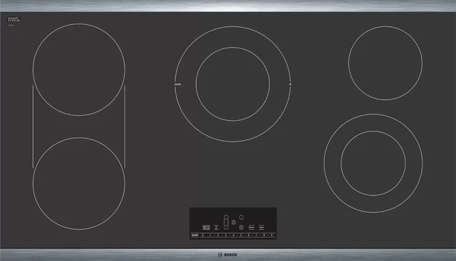 Bosch 800 Series 36 Inch Electric Cooktop with 5 Elements NET8669SUC NEW