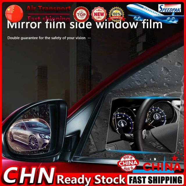 2 Pack Car Side Window Protecitve Film Clear Anti Fog Rainproof Film Universal F
