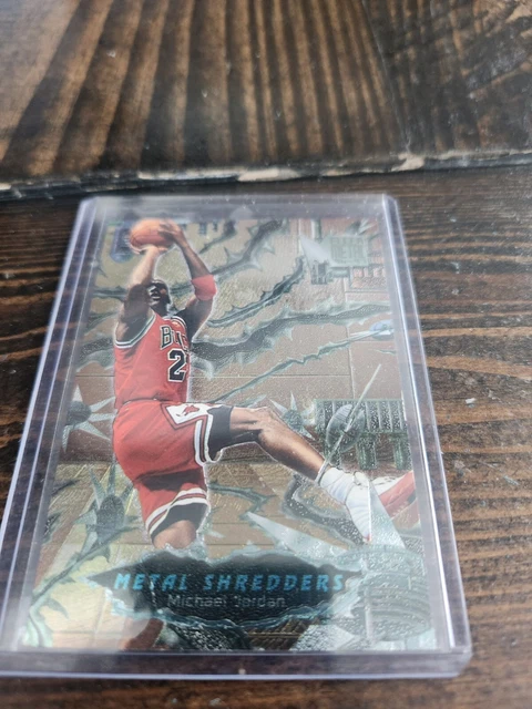 1996-97 FLEER METAL Michael Jordan Metal Shredders #241 Chicago Bulls
