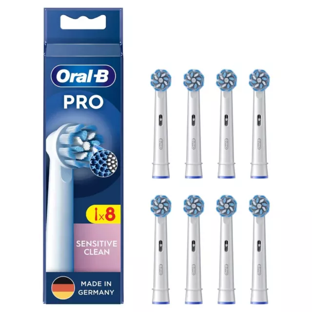 Braun Oral-B Testine Di Ricambio Pro Sensitive Clean 8 Pezzi 860649-Braun Spazzo