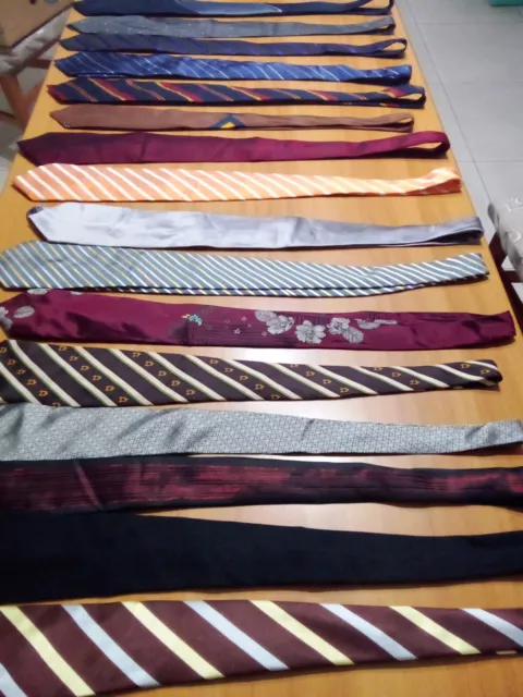 Lotto    Cravatte Pura Seta Made Italy Perfette Condizioni Firmate Foto T602