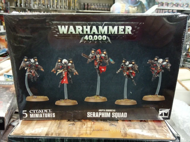 Warhammer 40K Adepta Sororitas Seraphim Squad - New And Sealed