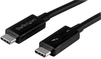 40 GB/s maschio a maschio di piombo Belkin-Thunderbolt 3 0.8m Nero USB-c 