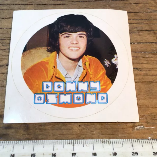 Original 1970’s Donny Osmond Sticker