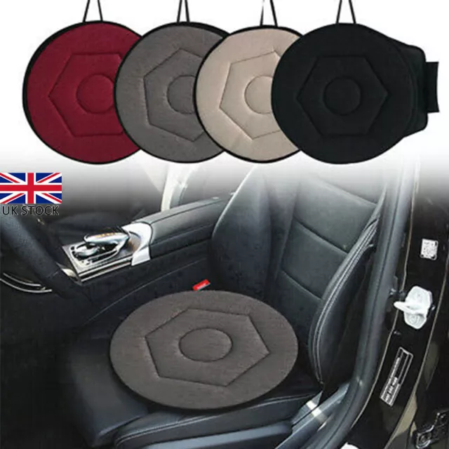 Swivel Cushion Car Seat & Chair Mobility Aid Moving Part 360° Degree Rotating