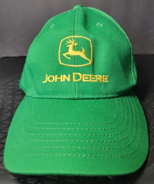 John Deere MPC Louisville Promotions Adjustable Ball Cap Hat Green snap back