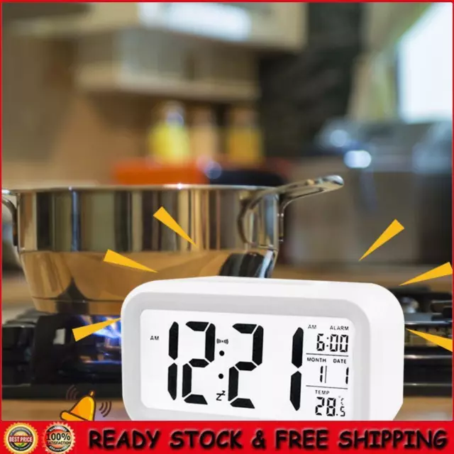 1pc Kitchen Timer Magnetic Digital Timer Small Cooking Timer Clear Digits Timer  Magnetic Countdown Timer For Classroom,Teacher,Oven,Baking